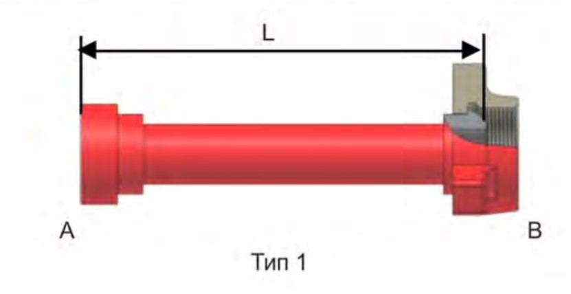 Труба для трубопровода высокого давления ПНИТИ МВ103-01.00.000-01 Мойки высокого давления